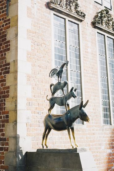 Statue Bremer Stadtmusikanten