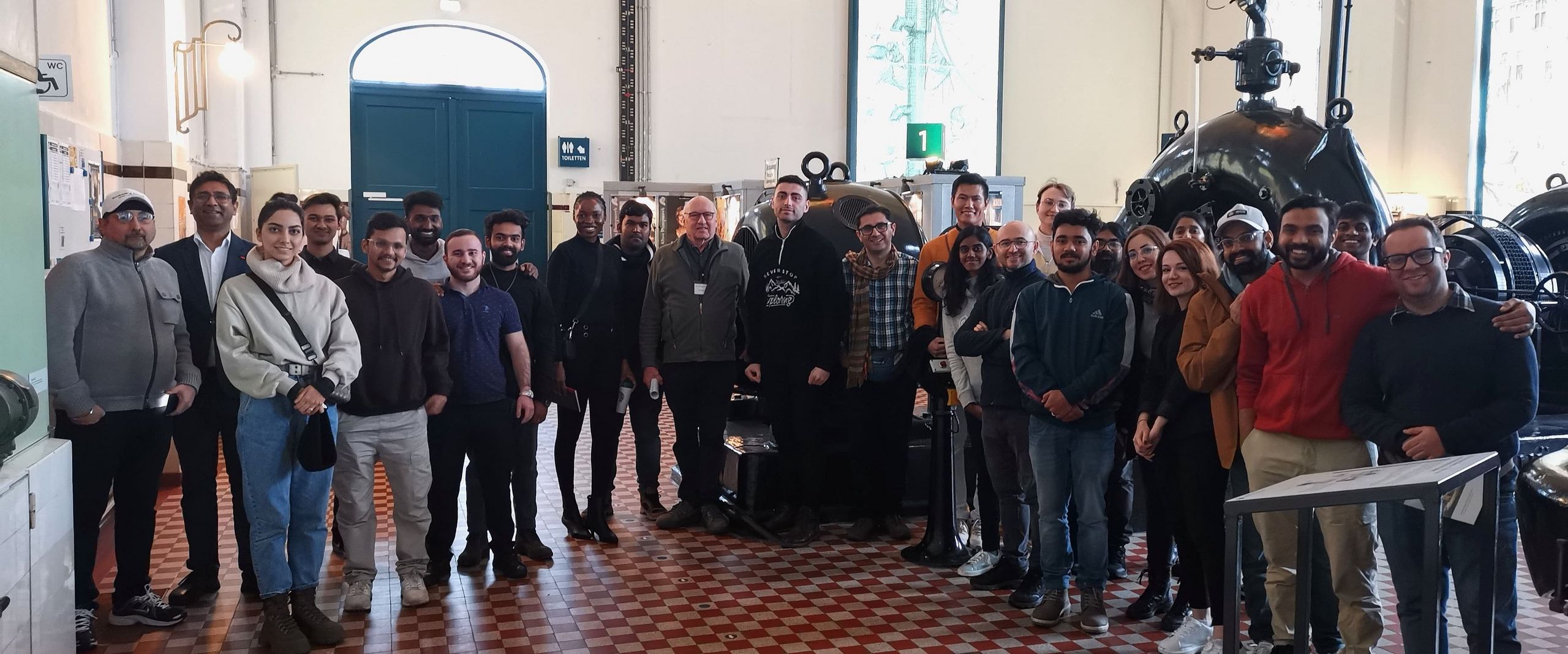 IGC-Studierende besuchen Altes Pumpwerk in Bremen