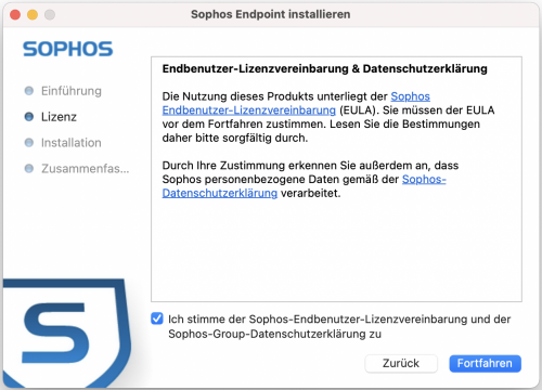 Anleitung für Sophos (Mac). Bild 3.