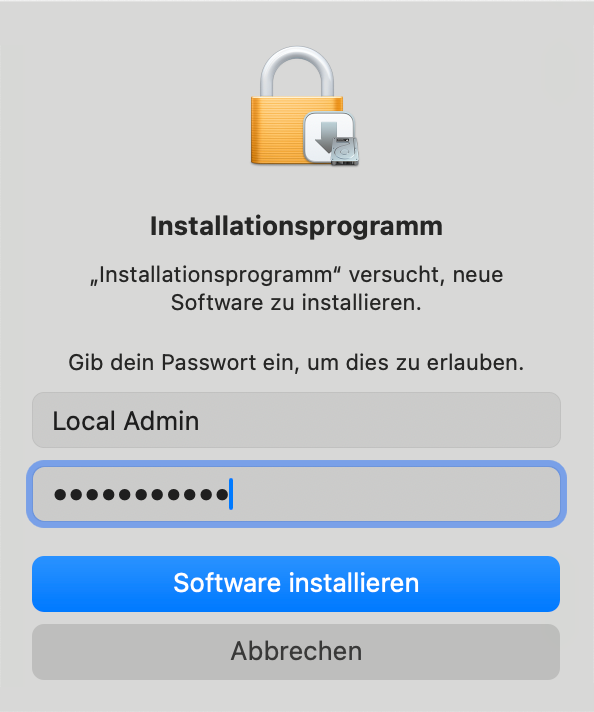 Installationsclient von Cisco.