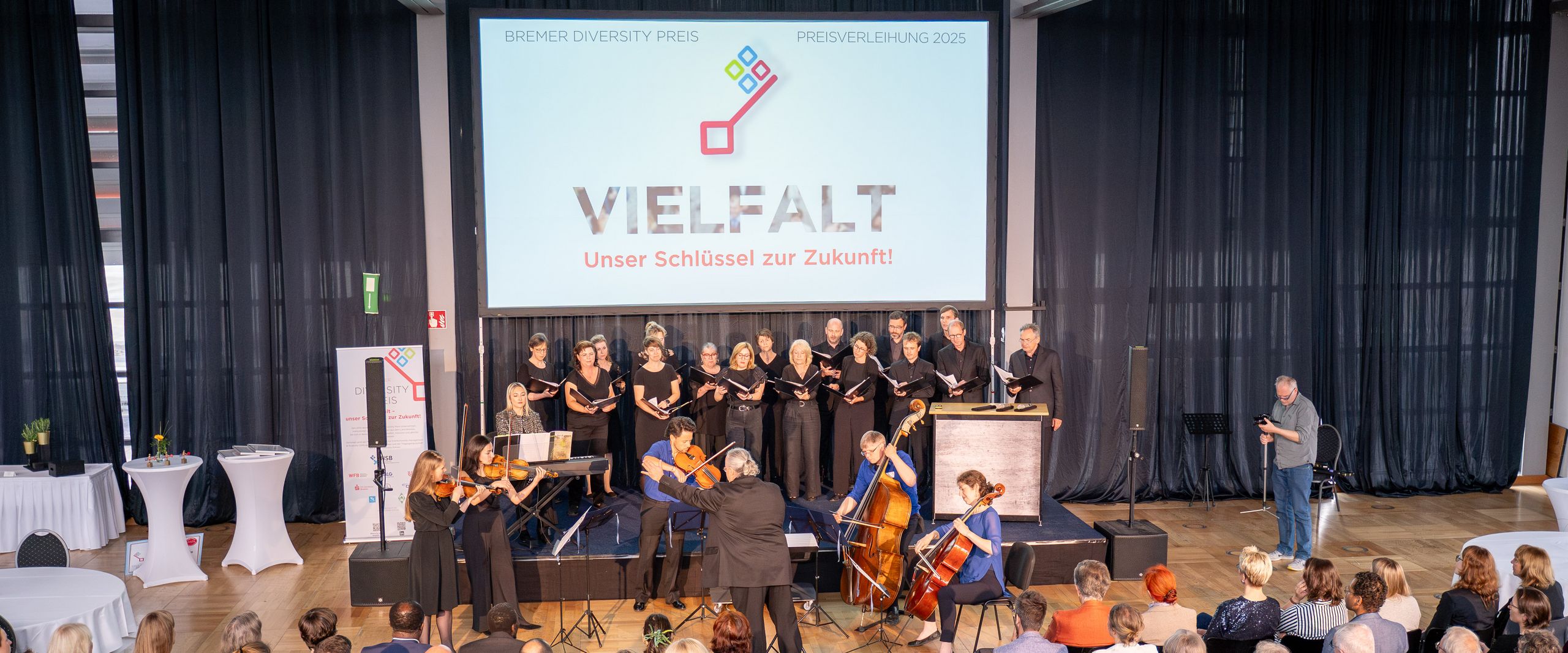 Die Preiverleihung des Diversity Preises in Bremen.