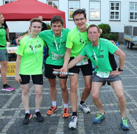 Hochschulsport Staffellauf - Teamfoto