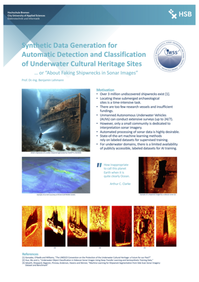 Poster-Beitrag des IWSS Bremer KI Tage 2024 