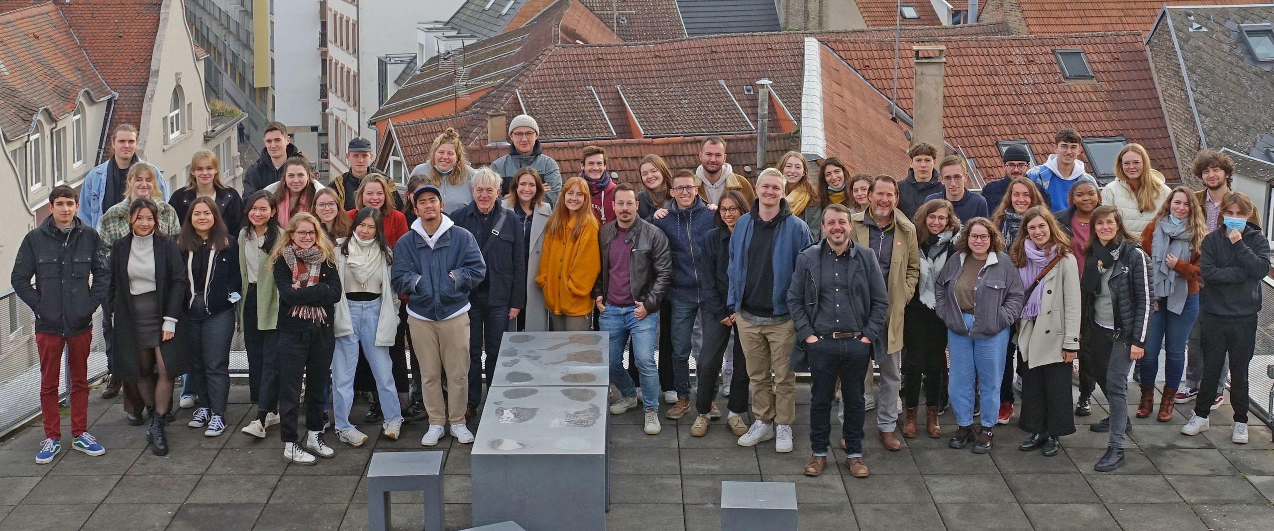 Gruppenfoto in Straßburg: Foto: Hochschule Bremen