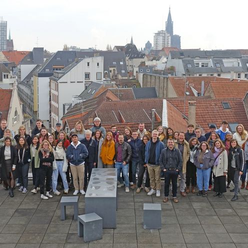Gruppenfoto in Stra&szlig;burg: Foto: Hochschule Bremen