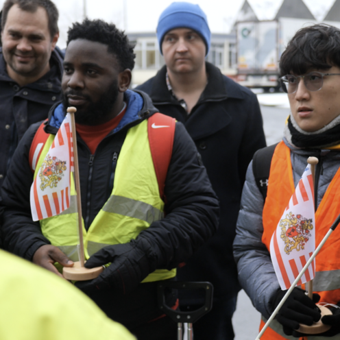  International Degree Programme in Shipping and Chartering Walk and Talk Flags