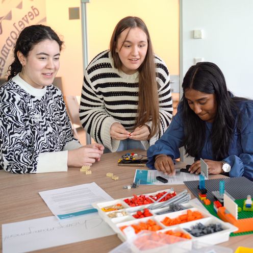 Die Studierenden aus Groningen und Bremen bauen zusammen an einer perfekten Verwaltung