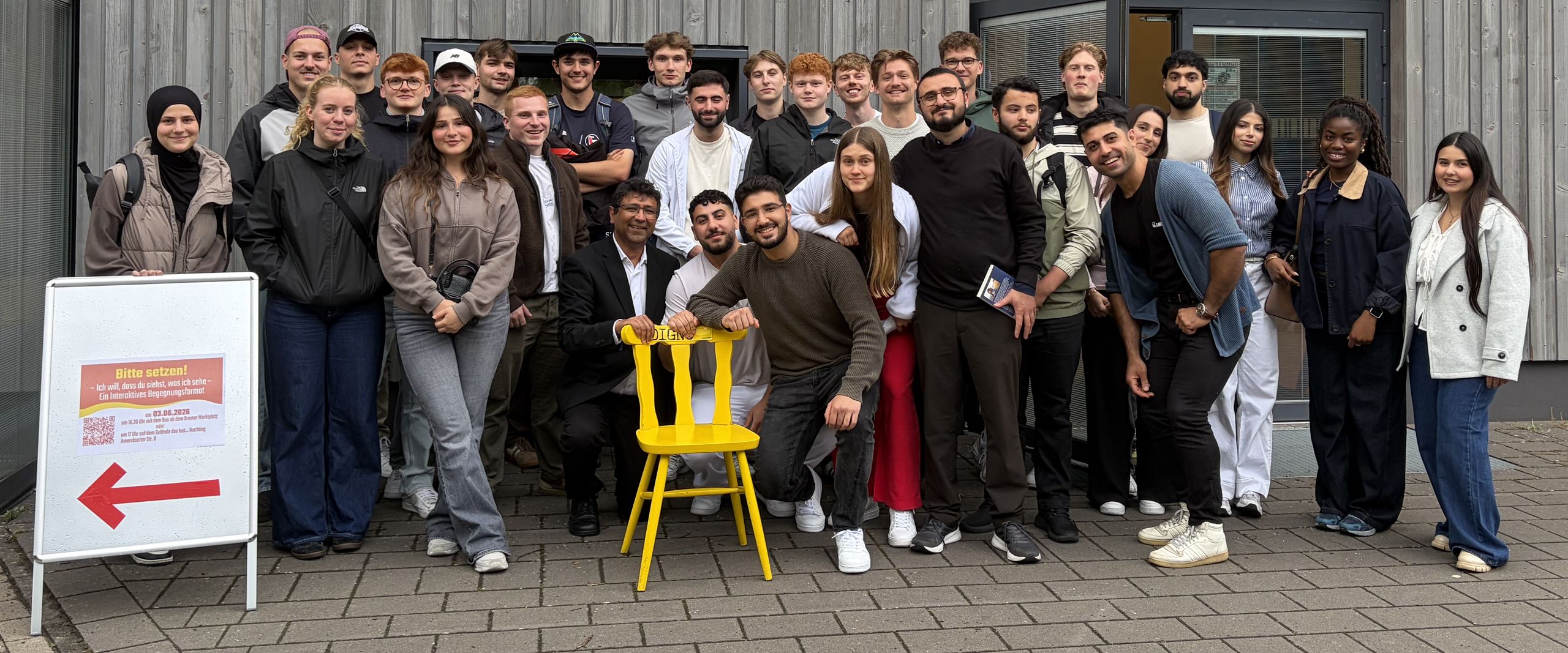 Genaues Hinh&ouml;ren: ISWI-Studierende in Huchting