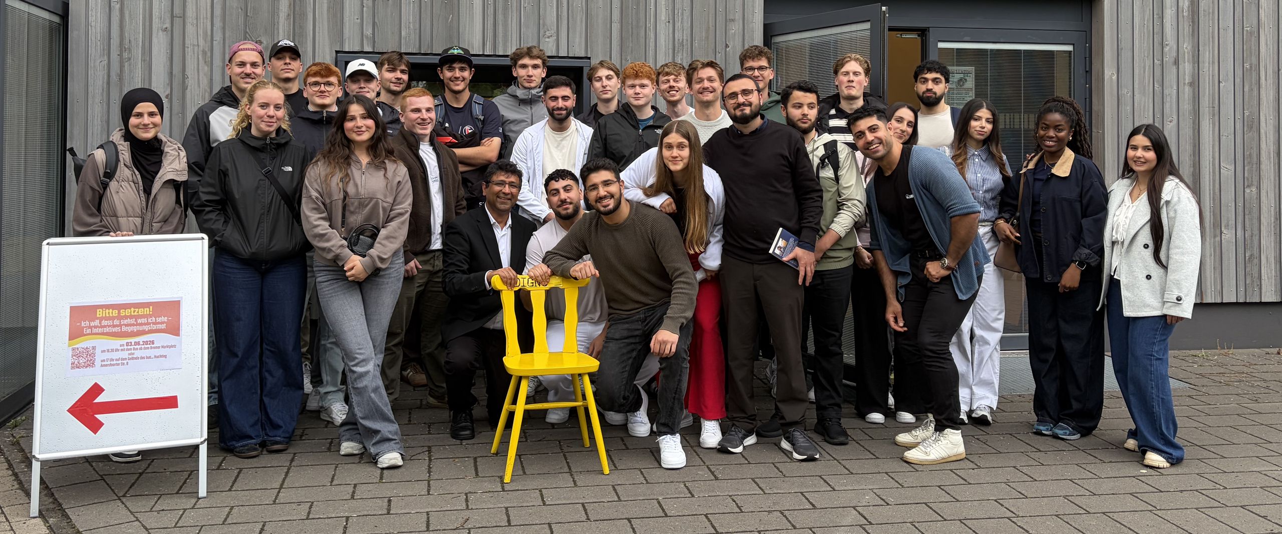 Genaues Hinh&ouml;ren: ISWI-Studierende in Huchting