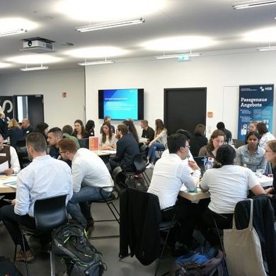 Lange Nacht der Bewerbung Teilnehmende bei der "Langen Nacht der Bewerbung".