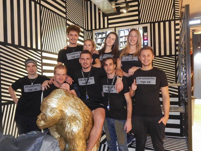 Kilian D. Auslandssemester Gruppenfoto von Studierenden