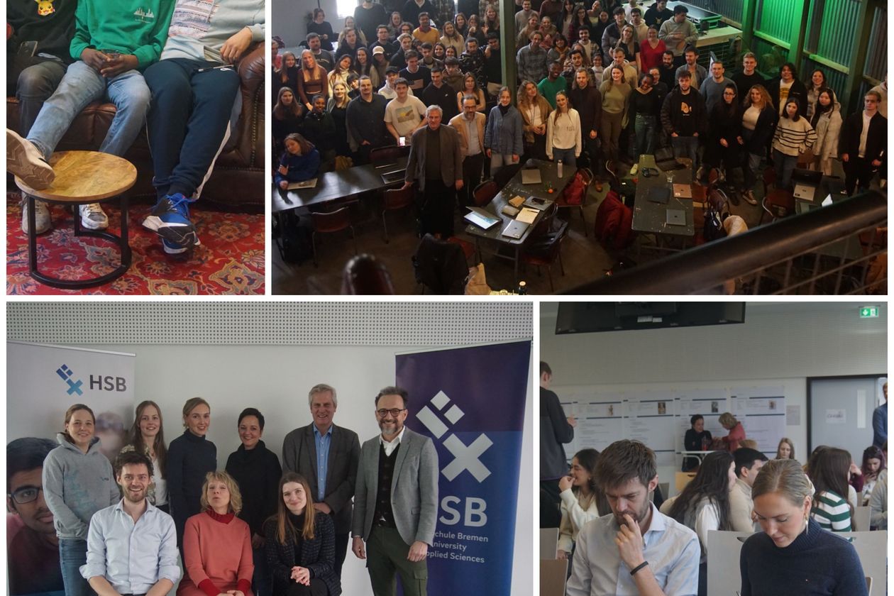 Change Management Seminar Studierende und Lehrende im Austausch beim Change Management Seminar