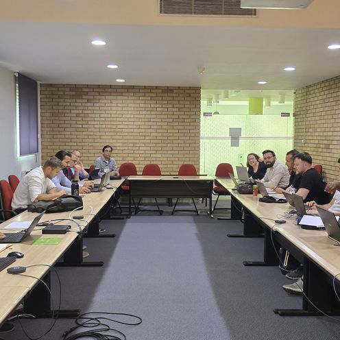 Im Rahmen des Projekts IPaCE trafen Studierende der Masterstudieng&auml;nge des Bauingenieurwesens am Polytechnischen Instituts Bragan&ccedil;a (IPB) und der Hochschule Bremen (HSB) zu einem CBL am Polytechnik Institute in Bragan&ccedil;a, Portugal zusammen. Foto: HSB / Gonca Efe-Şahant&uuml;rk