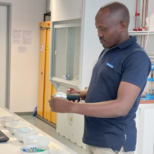 Delegation aus Namibia zu Gast im Labor f&uuml;r Kreislaufwirtschaft