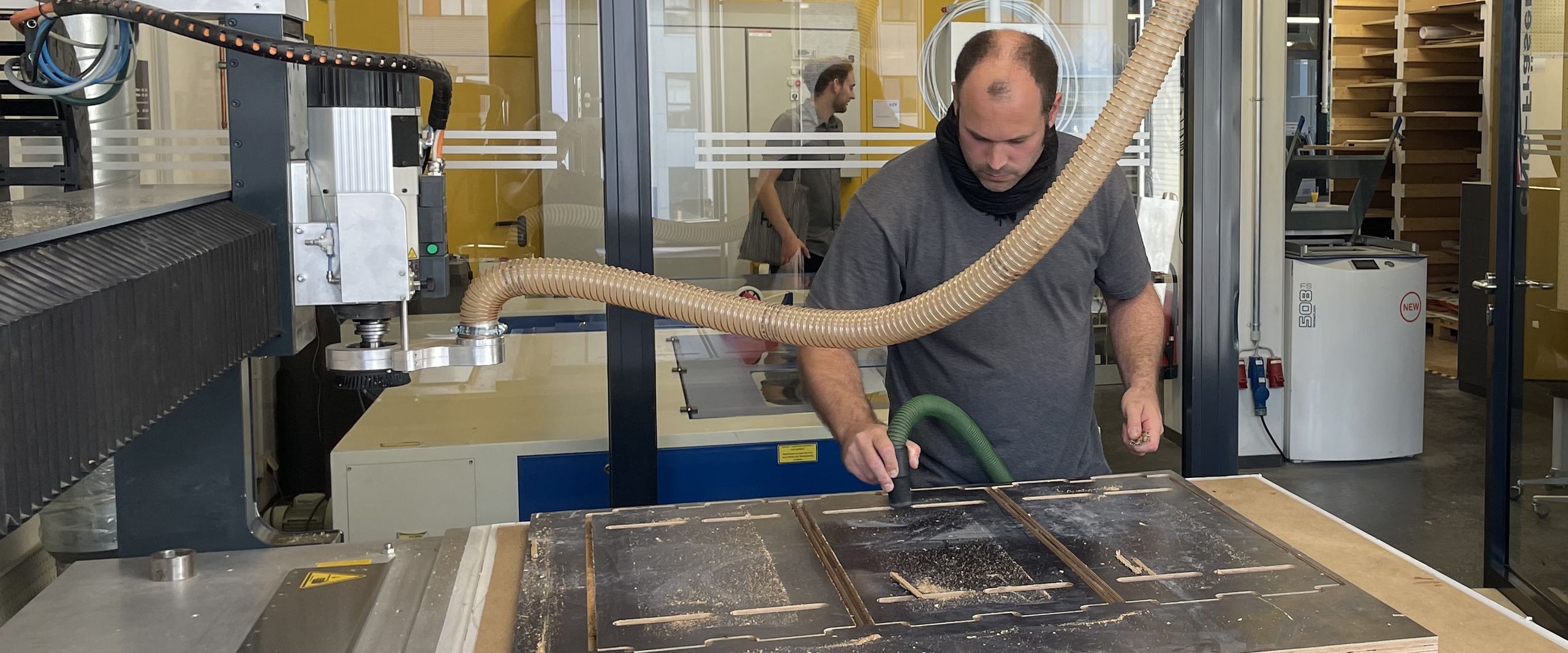 Blick in die Modelbauwerkstatt - Foto: HSB / Anna Husmann