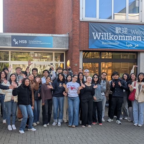 Welcome to the international students of the summer term 2025