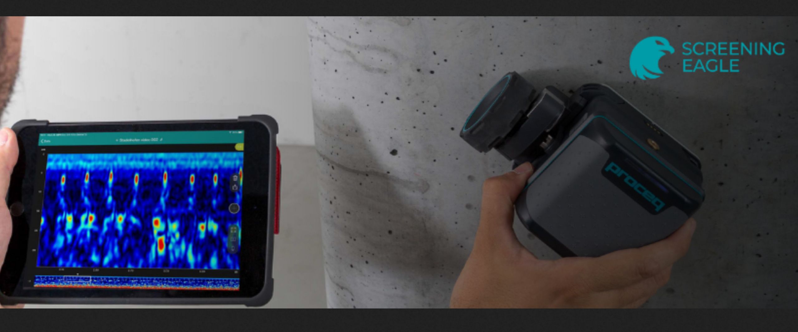 Foto mit Geräten von Screeningeagle SA