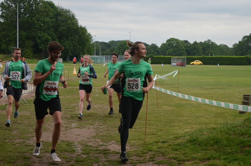 Eine Gruppe von L&auml;ufern.