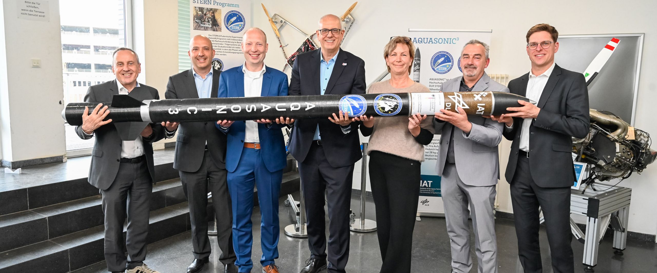 20260415_Besuch Bürgermeister grosses Gespräch_Copyright Sentspressestelle gruppenbild mit Männern udn einer Frau