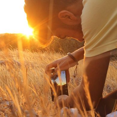 Sonnenuntergang photographieren