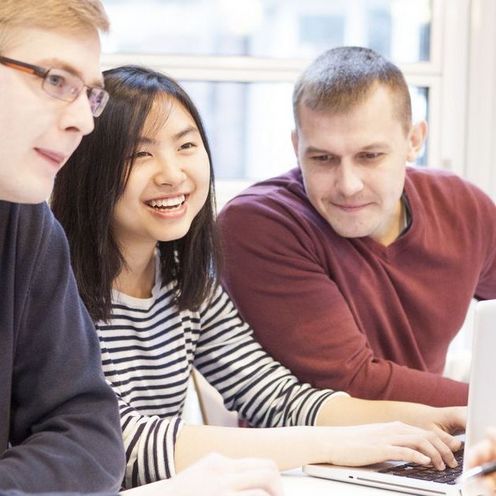 Studierende in der Gr&uuml;ndungsberatung