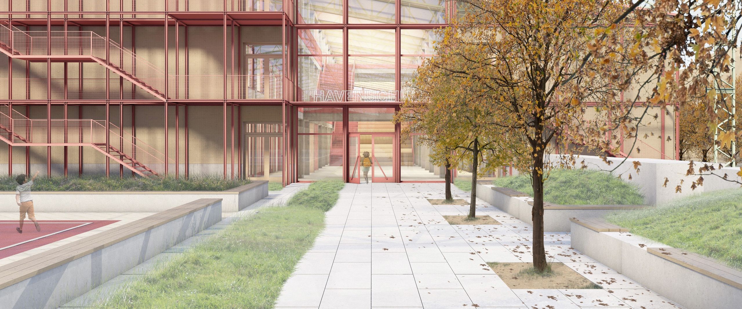 Bildungszentrum im Werftquartier Bremerhaven Architektonischer Entwurf