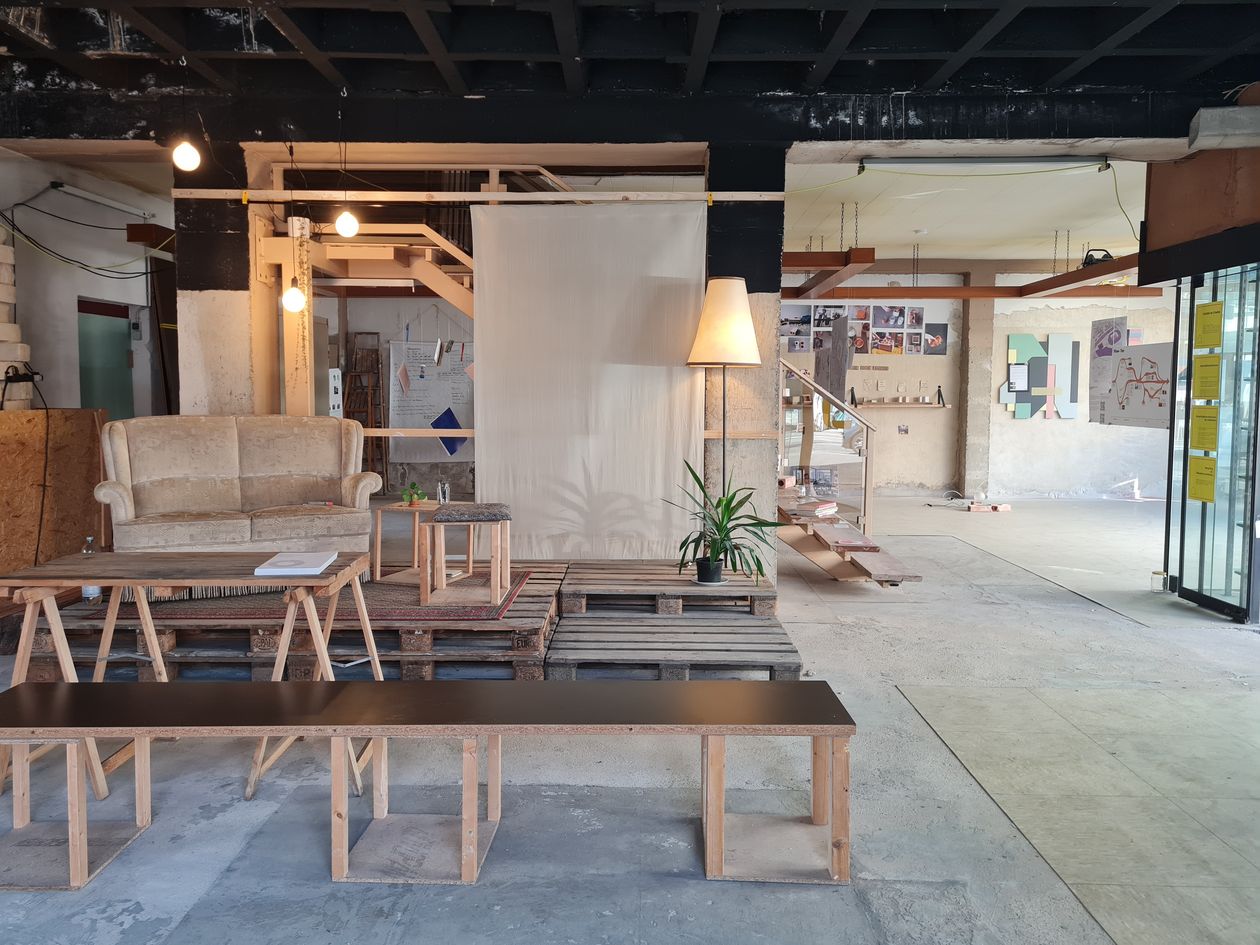 Sonderpreis OFFENES ATELIER RE.MATERIAL_Innenraum