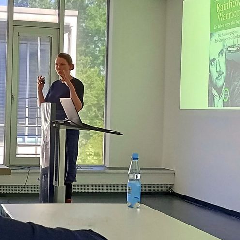 Gastvortrag Sandra Broschat: Leiterin des Nachhaltigkeitsteams beim SV Werder Bremen