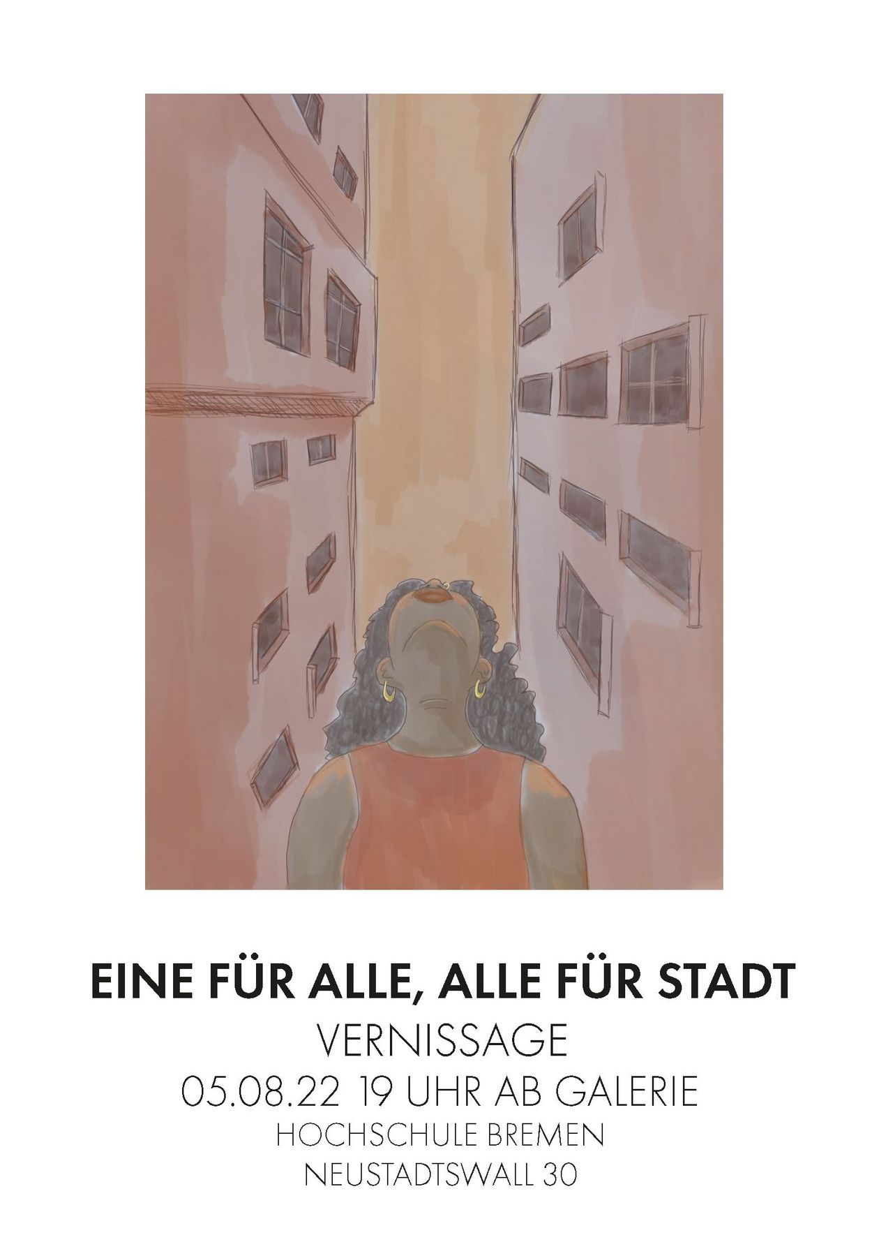 Ausstellungsplakat. Bild: Marla Lauckner