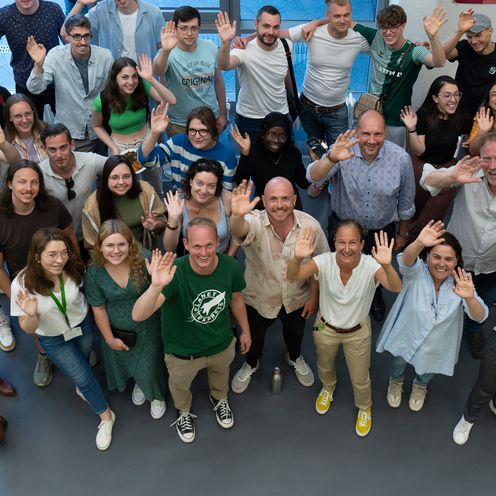 Gruppenbild von den Teilnehmer:innen des BIP "Kreislauforientierte Bio&ouml;konomie" Foto: HSB-Bettina Sch&uuml;rkamp