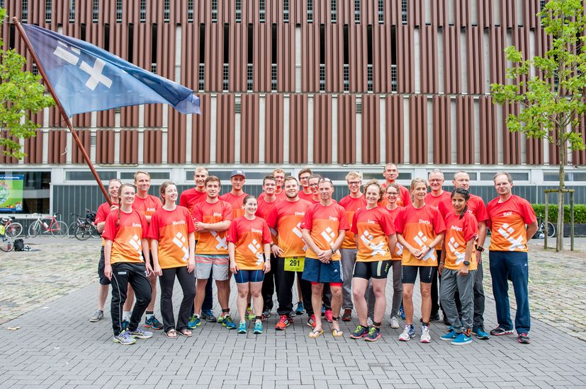 Ein Gruppenbild aller HSB Läufer:innen.