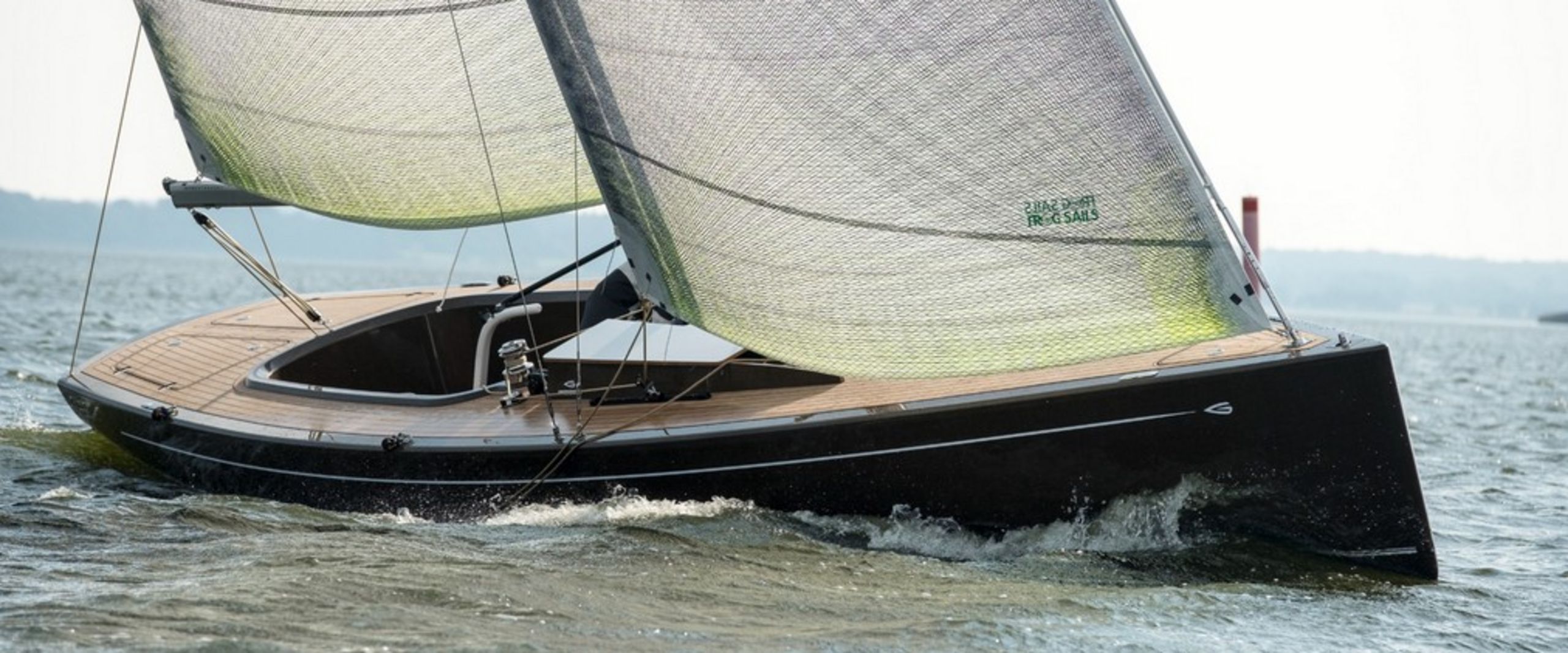 Segelboot auf dem Meer