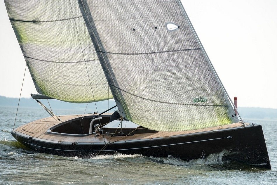 Segelboot auf dem Meer