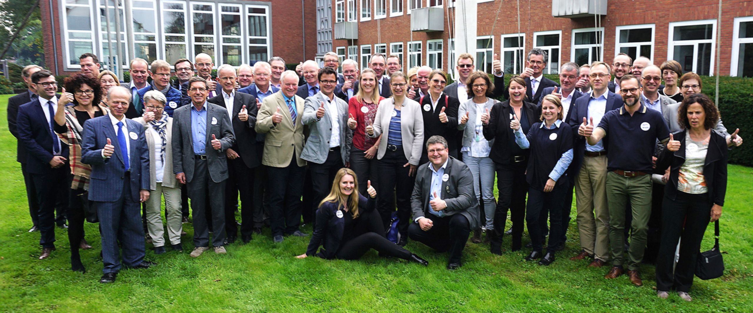 Gruppenbild von Teilnehmenden der Tagung des Internationaler Controllervereins.