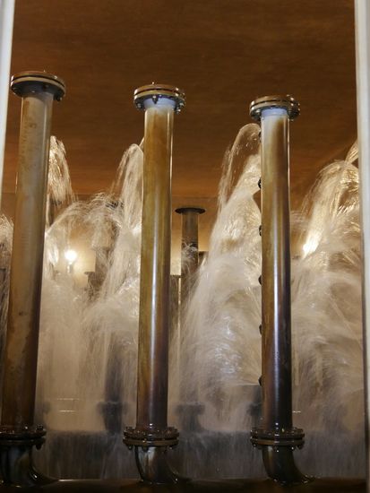 Im Wasserwerk Beelitzhof lernten die Studierenden die verschiedenen Stufen der Trinkwasseraufbereitung kennen. Foto: HSB / Antje Clasen