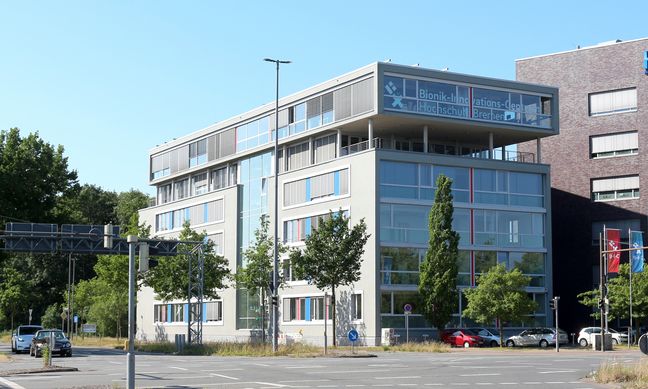 HSB-Standort HKS Foto des Gebäudes, in dem die Bionik untergebracht ist.