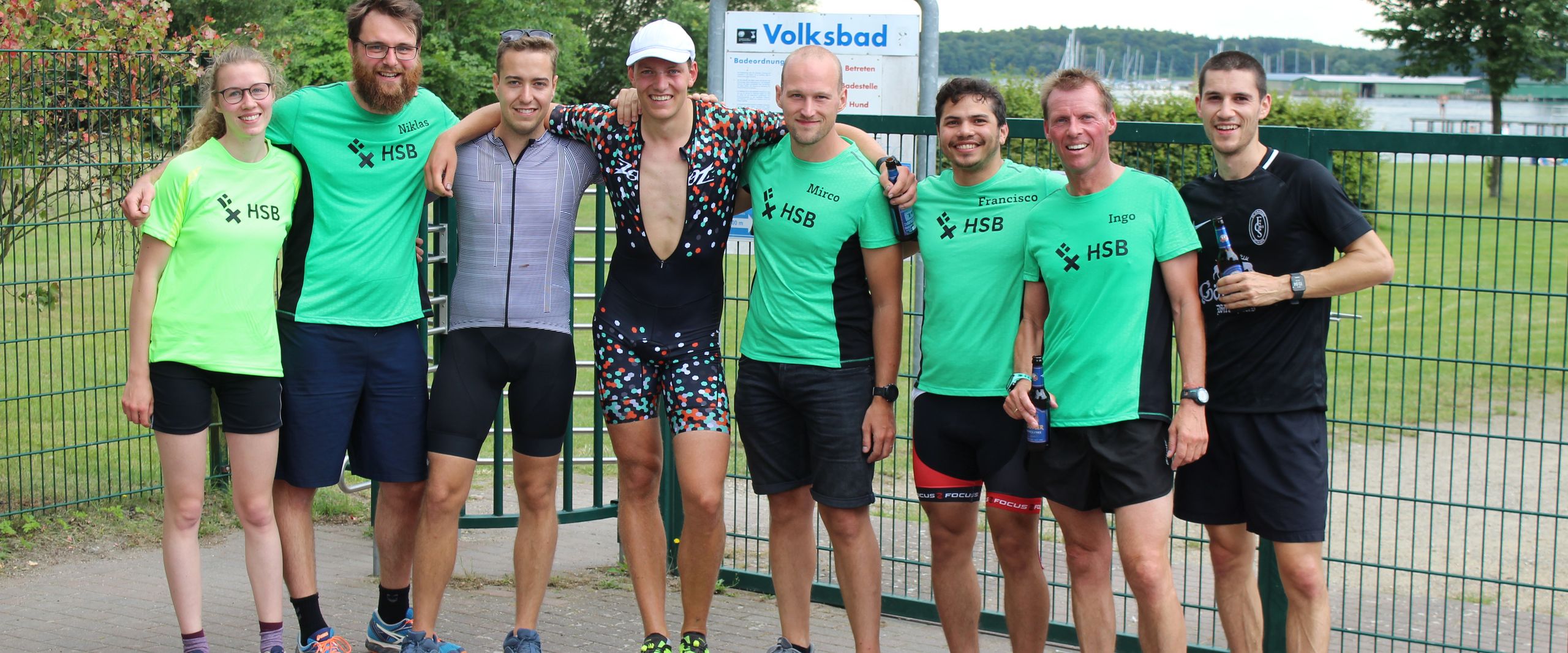 Gruppenbild der TriRunners