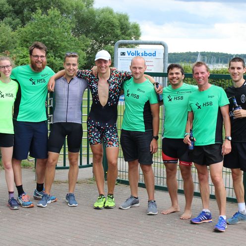 Gruppenbild der TriRunners