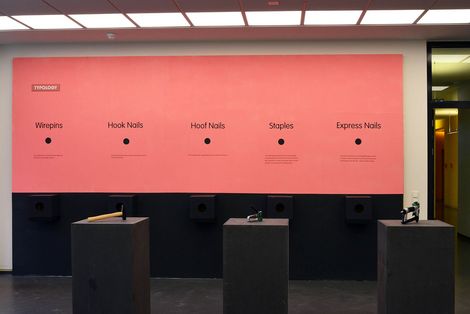 Präsentationsaufbau für verschiedene Arten von Nails.