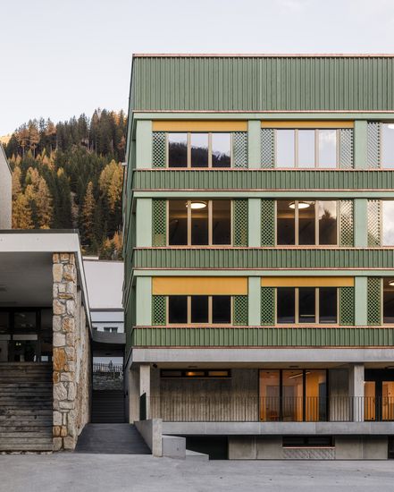 Schulzentrum Davos @CURA Architekten (Bild: Daisuke Hirabayashi)