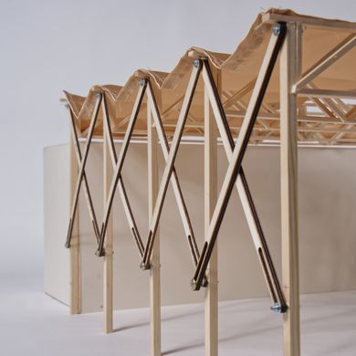 Modell eines Vordachs - Foto: HSB