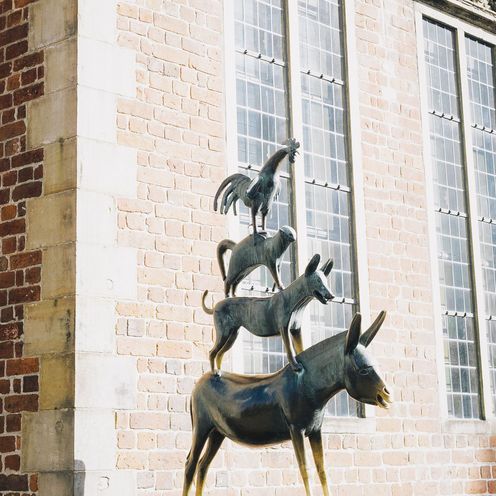 Statue Bremer Stadtmusikanten