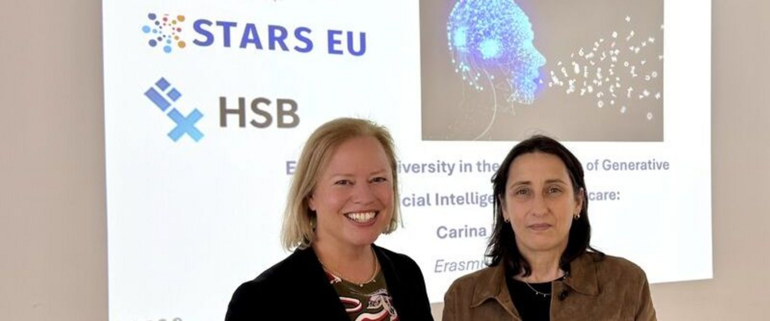  Dr. phil. Wiebke Scharff Rethfeldt und Prof. Carina Rodrigues vom Instituto Politécnico de Bragança