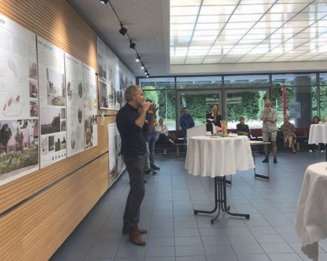 Exhibition opening in Kreishaus 1, Osterholz-Scharmbeck