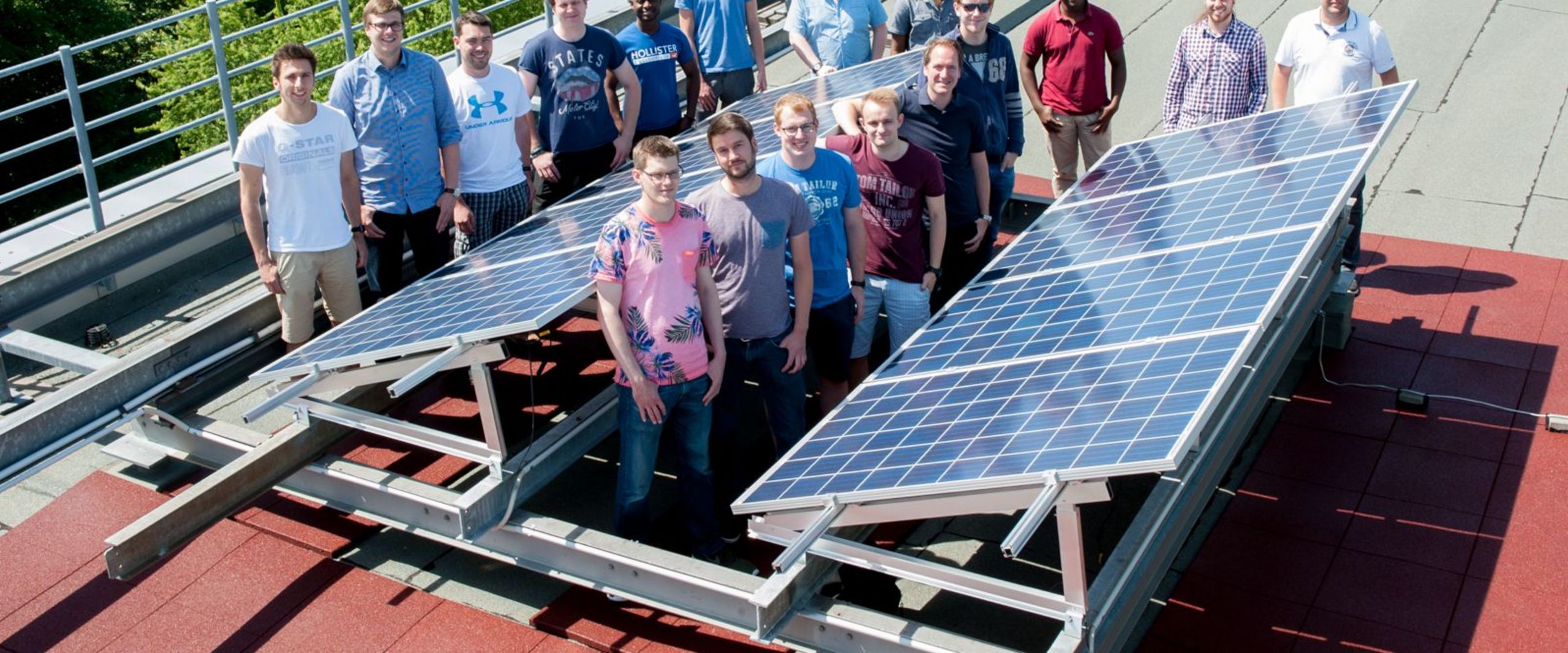 Photovoltaikanlage der Hochschule Bremen