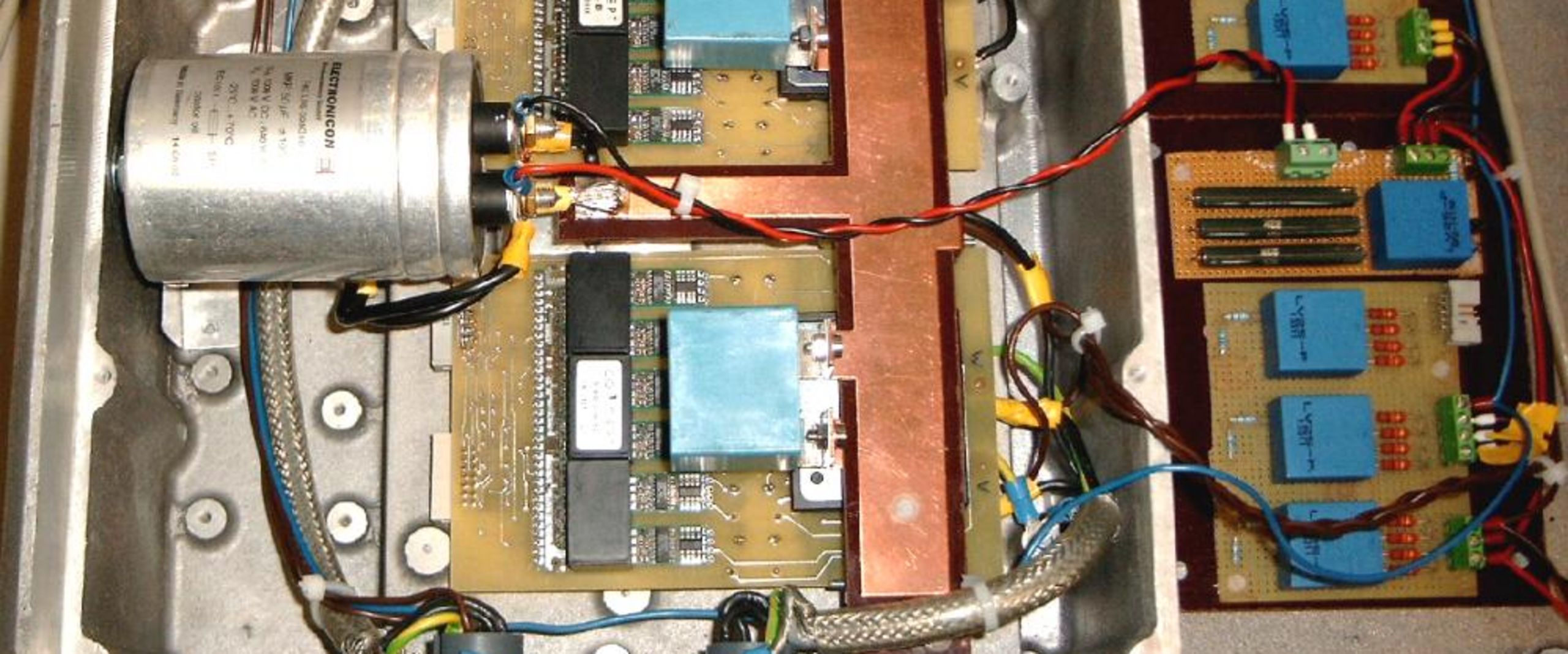 Frequenzumrichter Innenansicht Frequenzumrichter