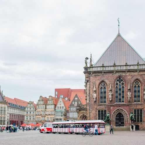 Blick auf das Bremer Rathaus