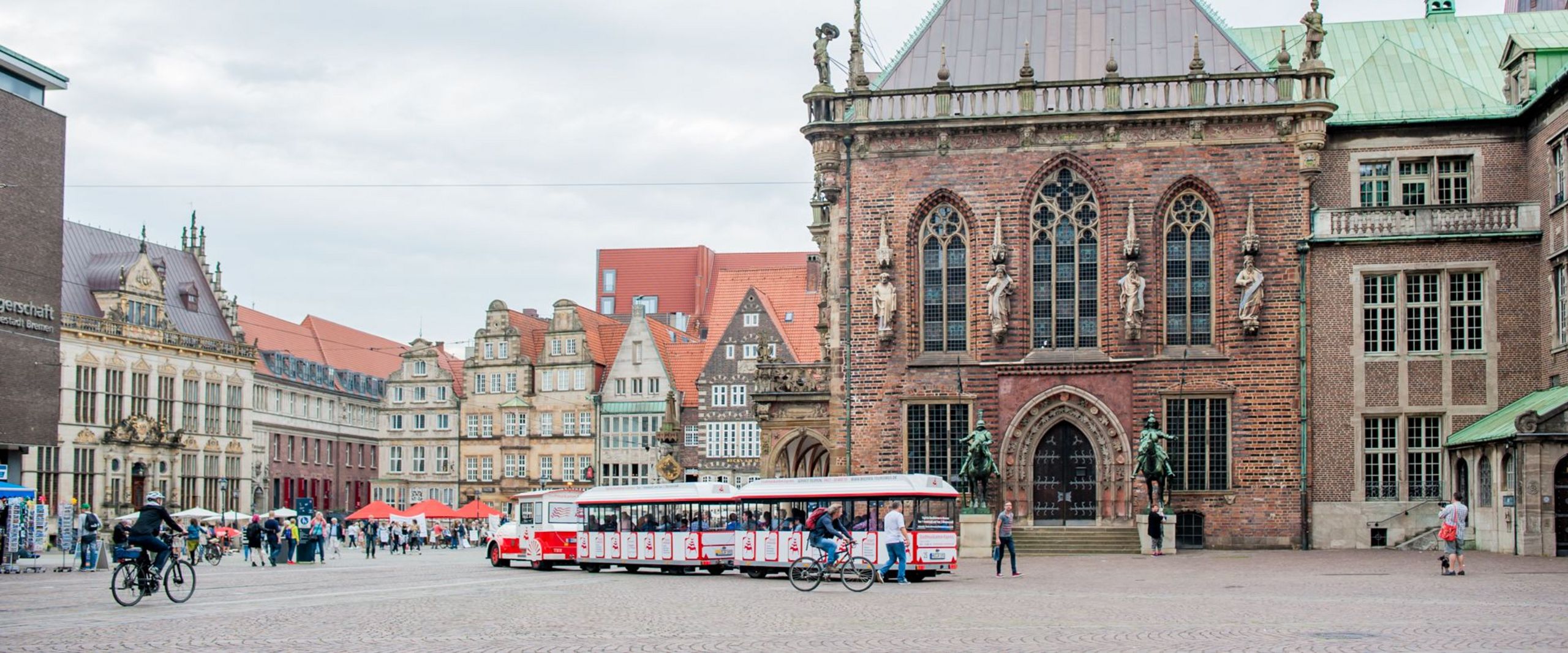 Blick auf das Bremer Rathaus