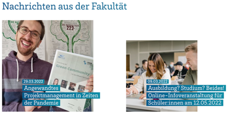 Screenshot Plug-In mit News