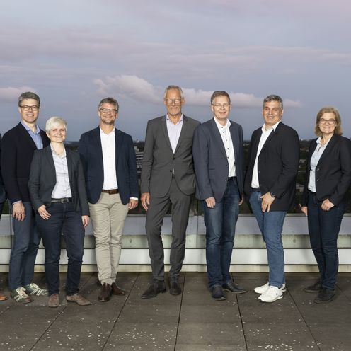 Gruppenbild des neuen Vorstandes der Ingenieurkammer Bremen